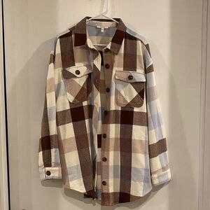 Maurices Plaid Shacket
